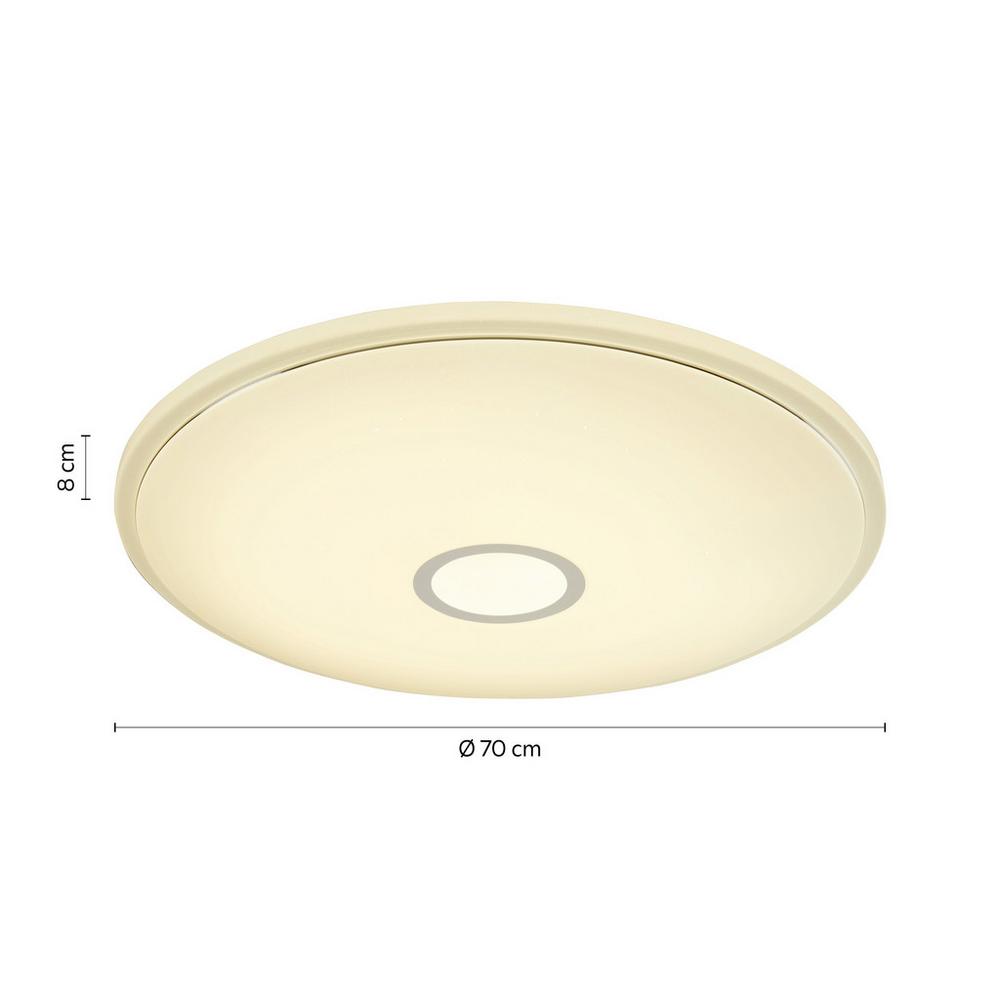 Stropní Led Svítidlo Ross Ø 68cm, 30 Watt